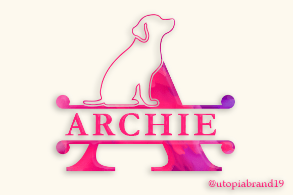 Archie Monogram Review: A Decorative Font for Campaign Design