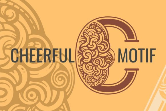 Cheerful Motif: A Decorative Font for Web Designers