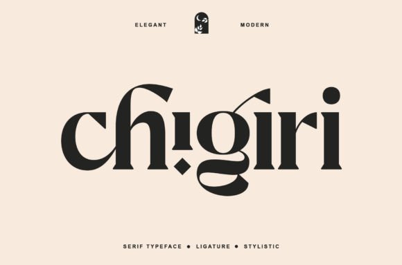 Chigiri: A Serif Font That Elevates Campaign Visuals