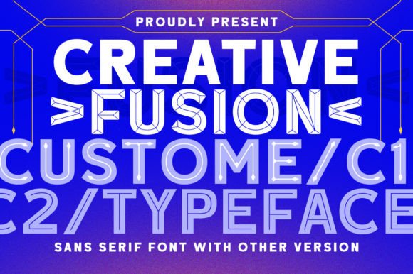 Creative Fusion: A Versatile Sans Serif for Handmade Products and Printables