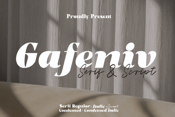 Gafeniv Duo: A Serif Typeface for Digital-First Design