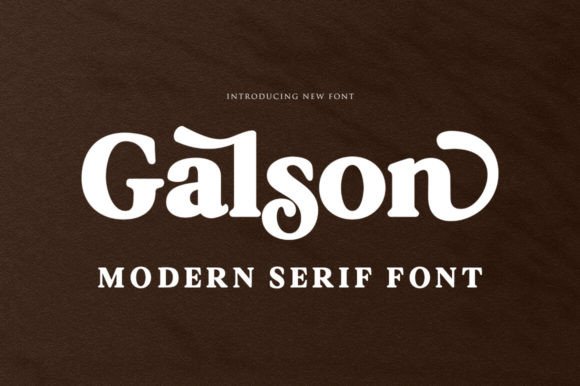 Galson Serif: A Typeface That Sharpens Your Campaign Message