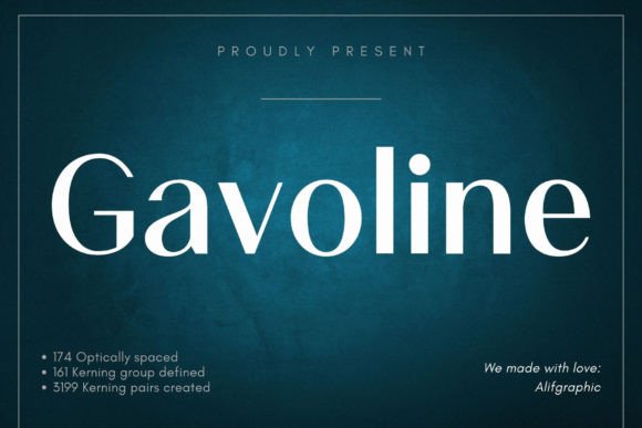 Gavoline Font Review: A Serif Typeface for Editorial Depth