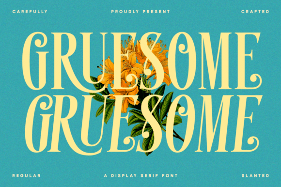 Gruesso Serif Typeface for Digital Branding and Modern Web Layouts