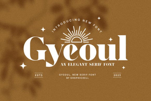 Gyeoul Serif Font: Strengthen Your Brand Message with Elegant Type