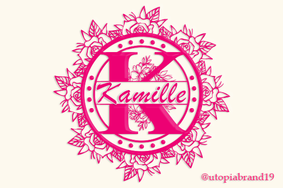 Kamille Monogram: A Decorative Font That Elevates Your Brand