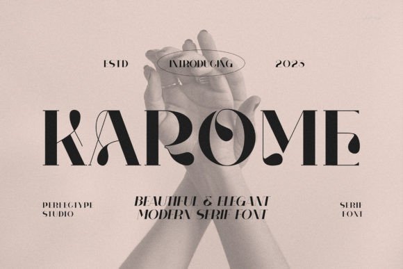 Karome Font Review: An Elegant Serif Typeface for Branding