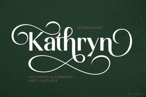 Kathryn: A Sans Serif Typeface for Clean Editorial Storytelling