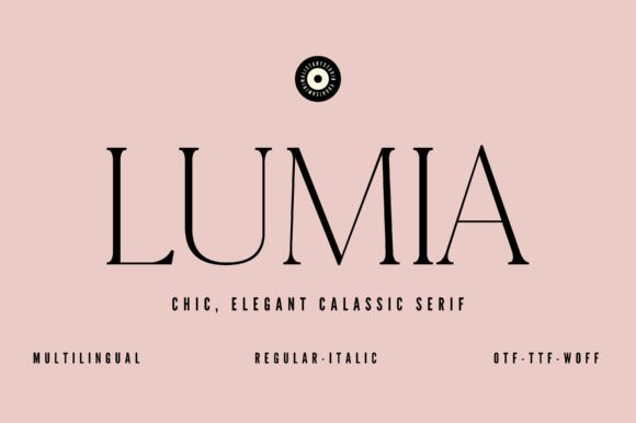 Lumia: A Serif Font Built for Real Design Work