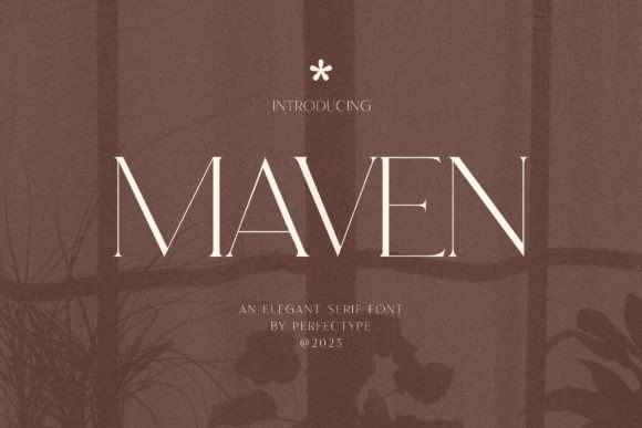 Maven Font Review: Elegant Serif for Small Business Branding