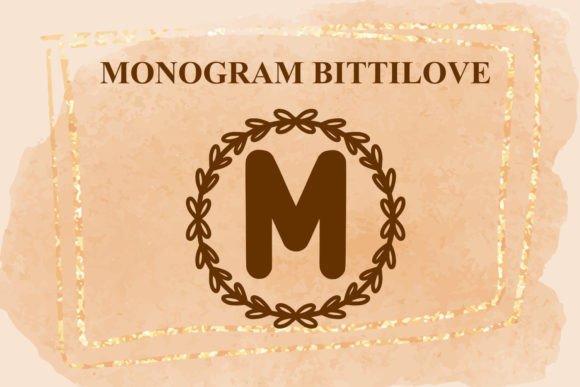 Monogram Bittilove: A Designer Review of This Decorative Font