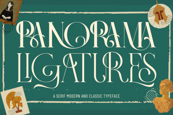 Panorama Ligatures: A Serif Font Built for Campaign Impact
