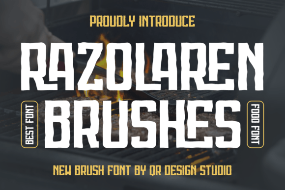 Razolaren Brushes: A Bold Sans Serif for Editorial Identity and Readable Layouts
