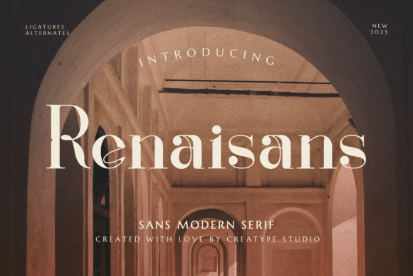 Renaisans: A Bold Serif Typeface for Campaign Design