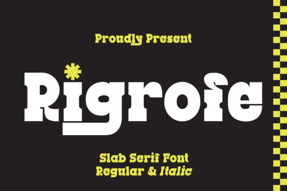 Rigrofe Slab Serif Font for Modern Web Design Projects