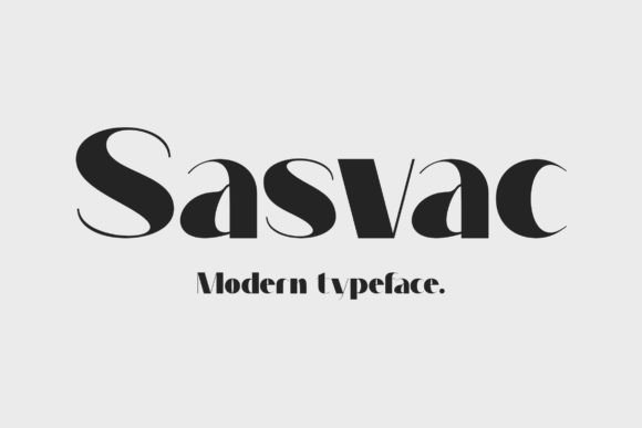 Sasvac: A Refined Sans Serif for Editorial Design
