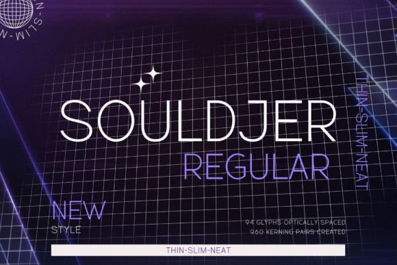 Souldjer: A Serif Font That Brings Elegance to Digital Interfaces