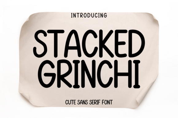 Stucked Grinchi: A Handwritten Sans Serif for Modern Websites