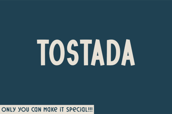 Tostada Font: A Craft Seller’s Tool for Elegant Product Design